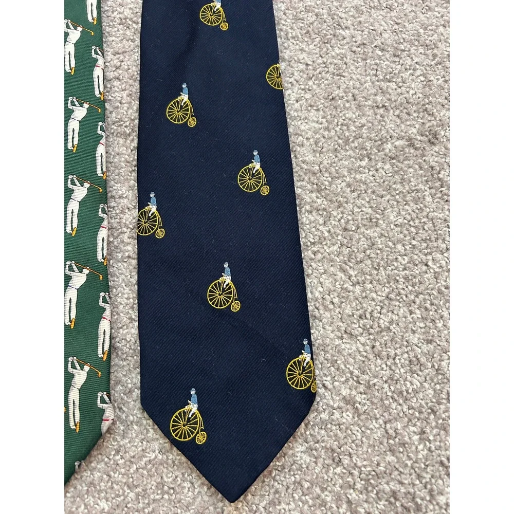 Polo Ralph Lauren Marks & Spencer Ruffler Ties Mens OS Multi Excellent Golf Set3